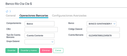 Operaciones bancarias
