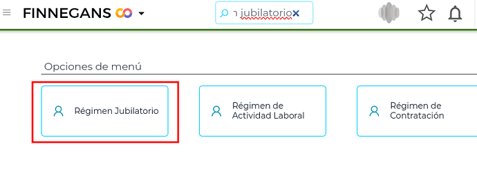 Régimen Jubilatorio