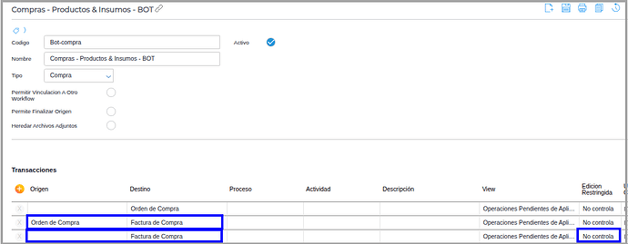 Workflow2 no Controla