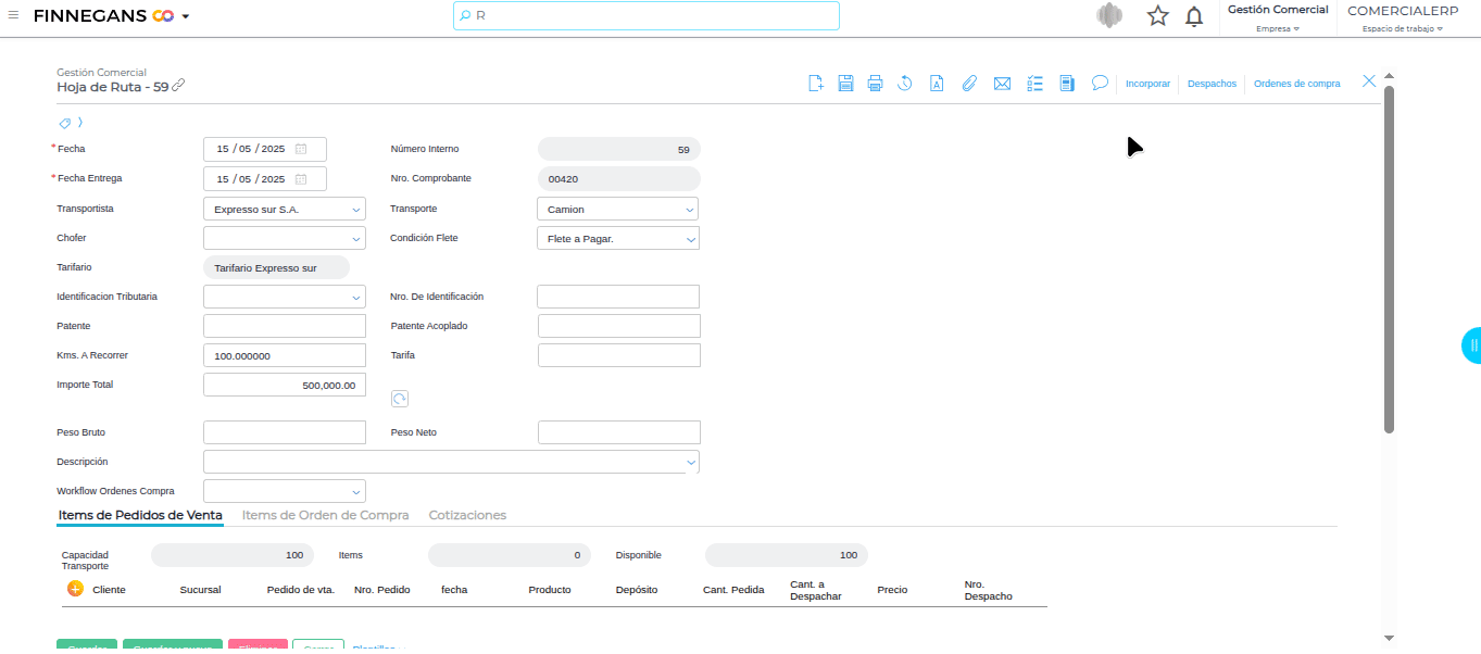 CASO - 14 CREAR UN PEDIDO