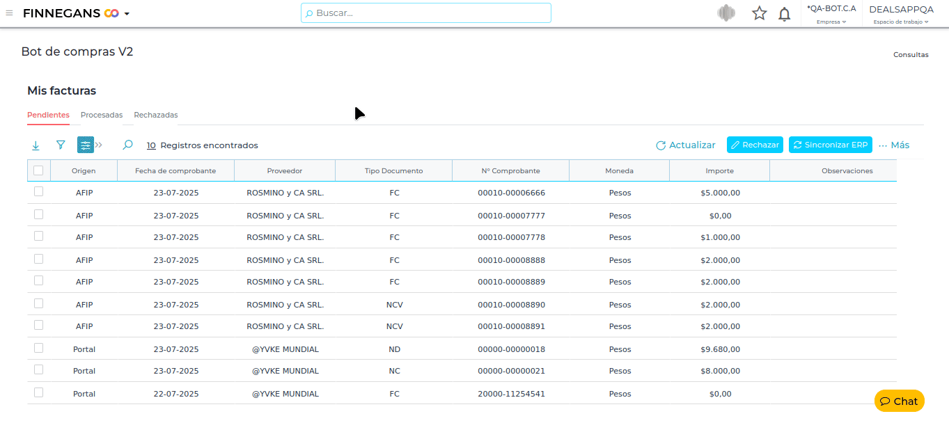 Caso_1_Crear una Factura Afip